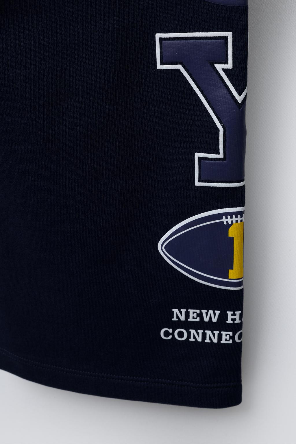 БРЮКИ WIDE LEG ИЗ МЯГКОЙ ТКАНИ YALE UNIVERSITY™