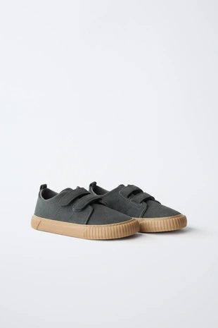 Кожаные кроссовки с ремешками BAREFOOT- Заказать в России