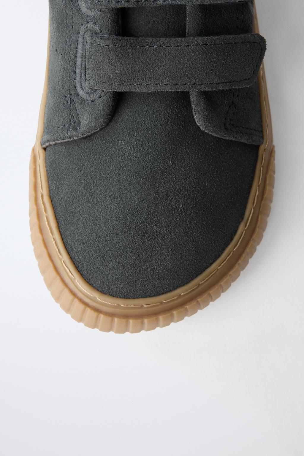 КОЖАНЫЕ КРОССОВКИ С РЕМЕШКАМИ BAREFOOT