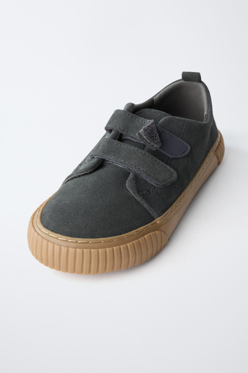 КОЖАНЫЕ КРОССОВКИ С РЕМЕШКАМИ BAREFOOT