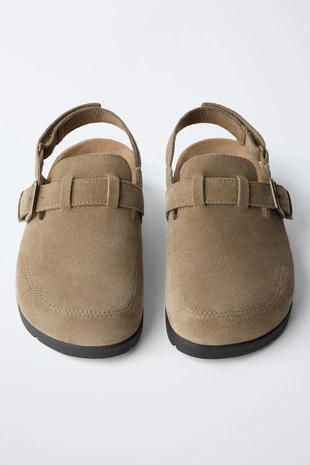 Замшевые сабо- Заказать в России