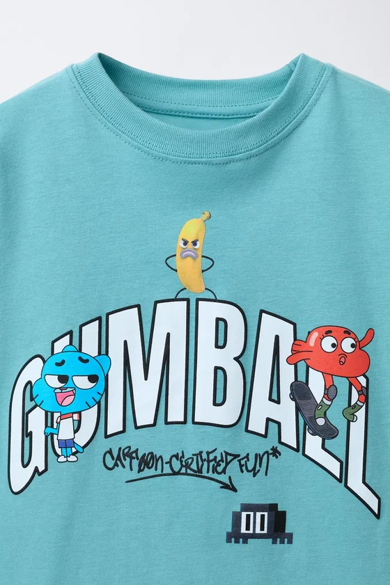 ФУТБОЛКА С ПРИНТОМ GUMBALL CARTOON NETWORK™