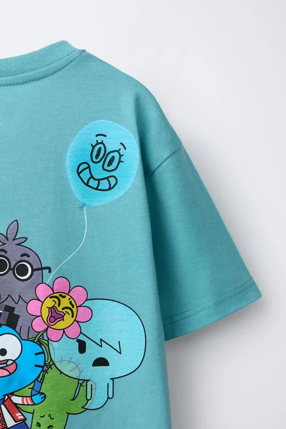 ФУТБОЛКА С ПРИНТОМ GUMBALL CARTOON NETWORK™
