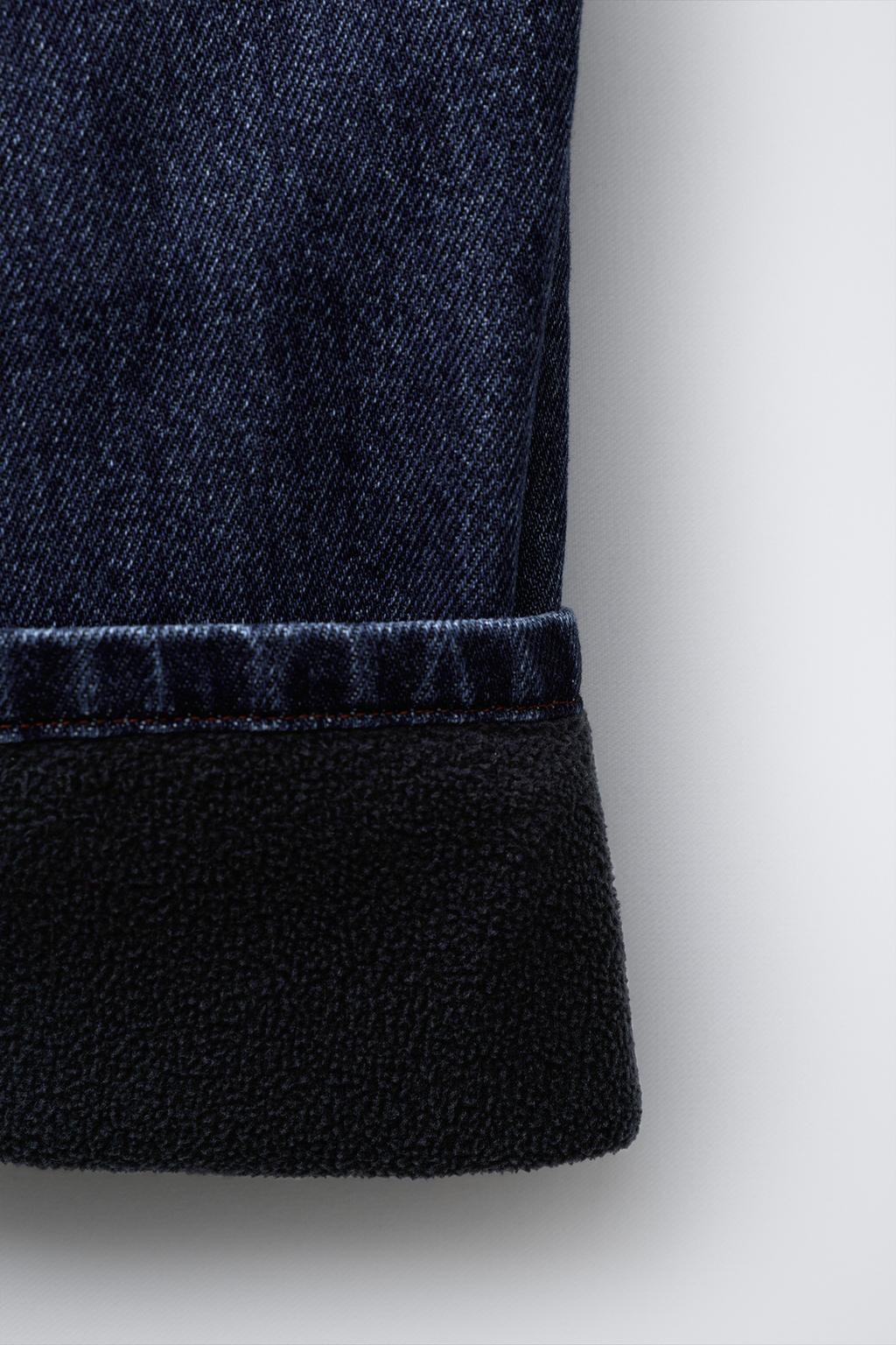 ДЖИНСЫ BALLOON НА ФЛИСОВОЙ ПОДКЛАДКЕ