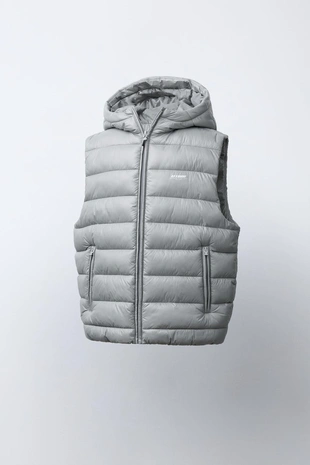 Очень легкий жилет с надписью- Заказать в России