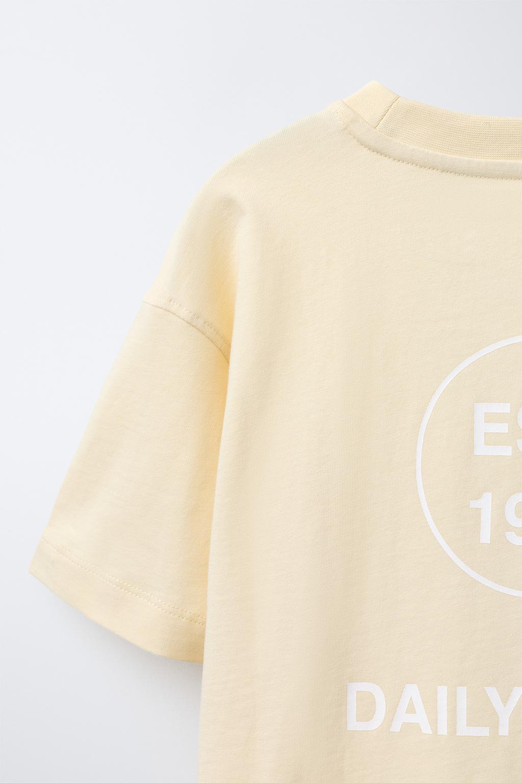 ФУТБОЛКА С ТЕКСТОВЫМ ПРИНТОМ