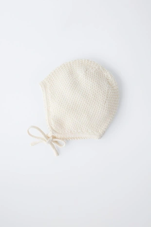 Чепчик из хлопка и шелка- Заказать в России