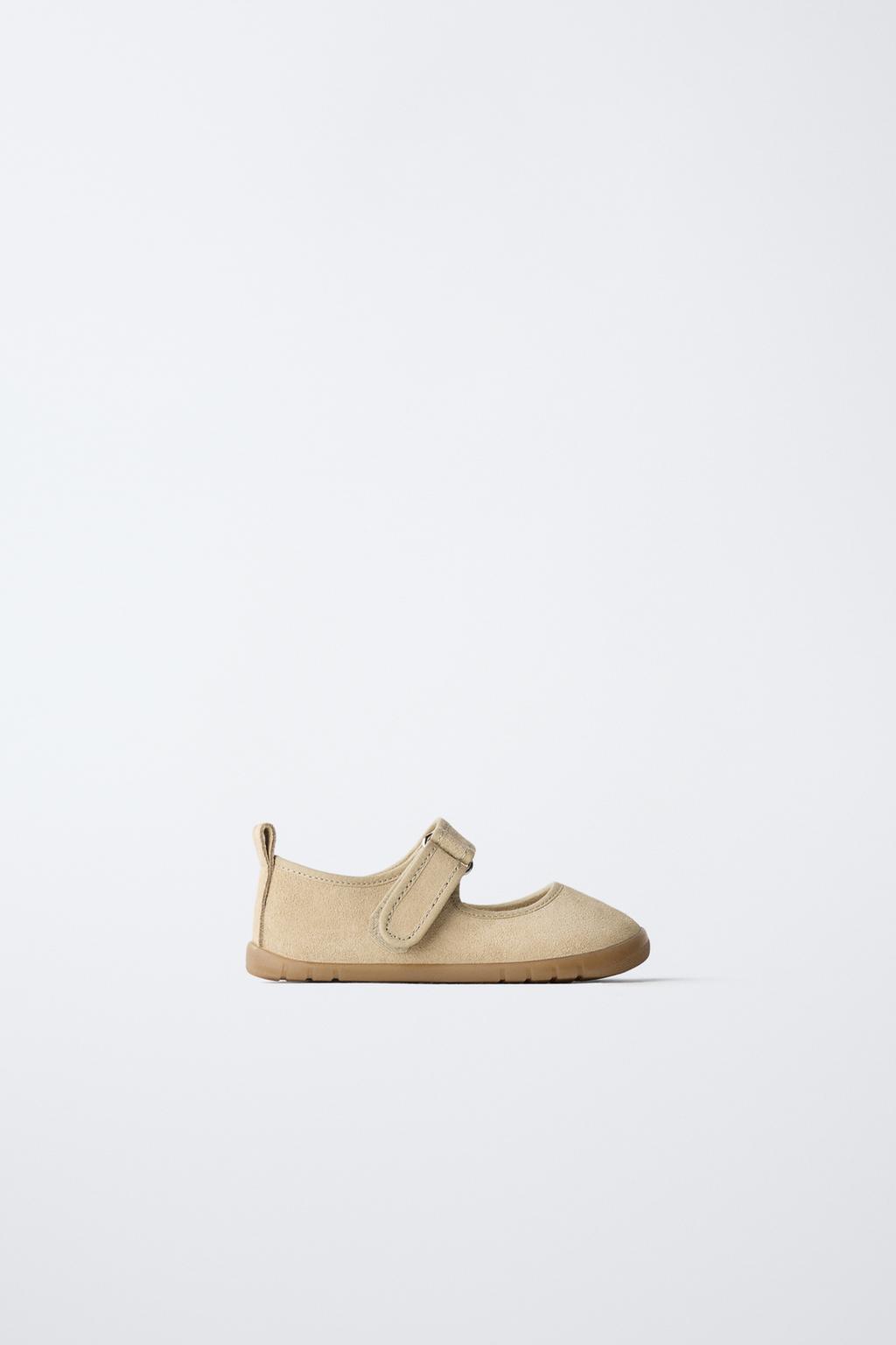 Туфли балетки из натуральной кожи barefoot