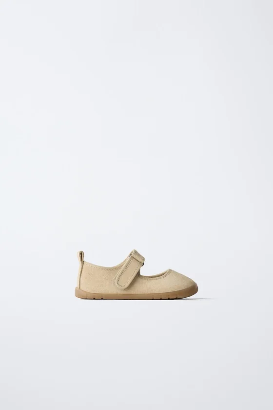 Туфли балетки из натуральной кожи barefoot