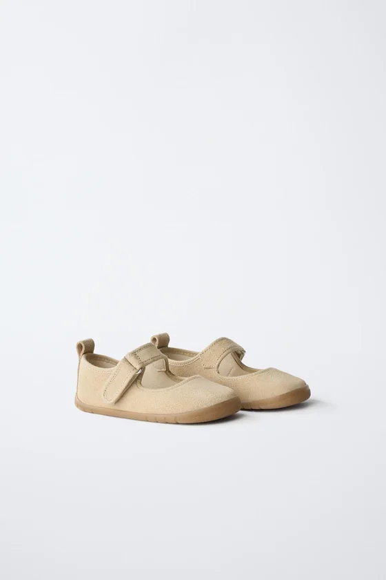 Туфли балетки из натуральной кожи barefoot