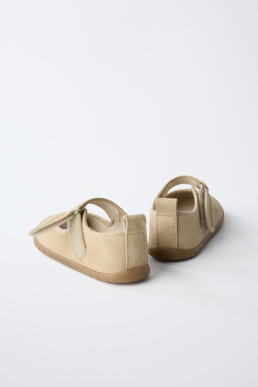 Туфли балетки из натуральной кожи barefoot