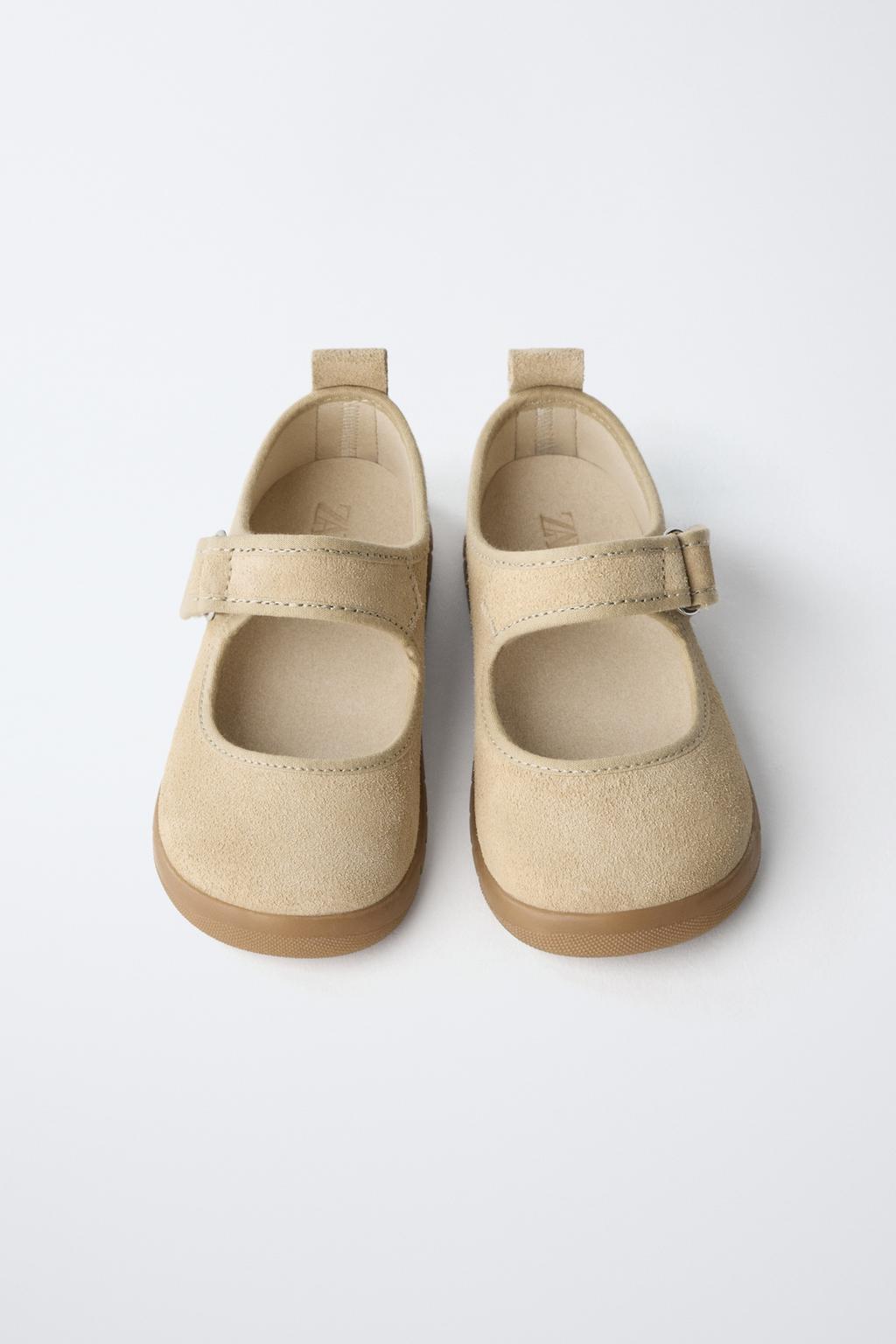 Туфли балетки из натуральной кожи barefoot