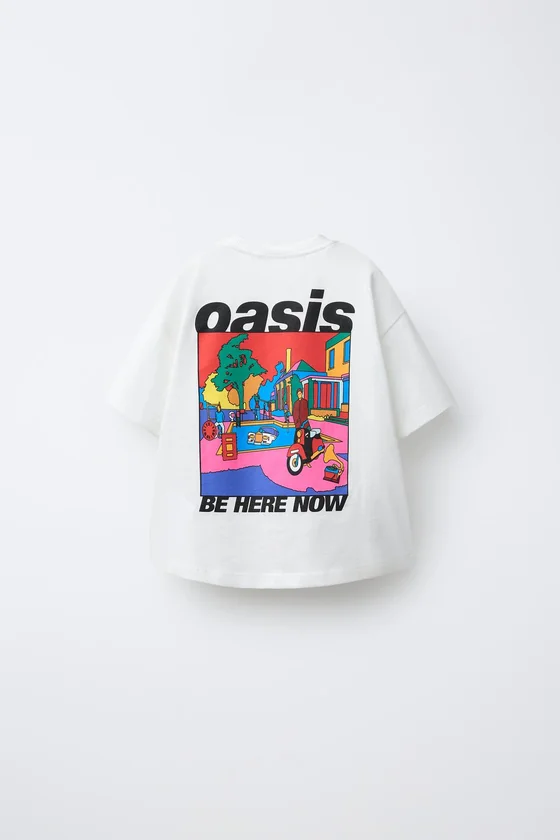 ФУТБОЛКА С ПРИНТОМ OASIS ®