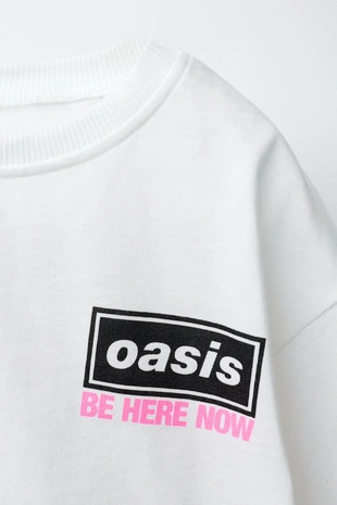 Футболка с принтом Oasis ®- Заказать в России