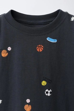 Футболка с принтом