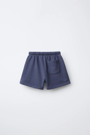 Шорты из мягкой ткани с надписью