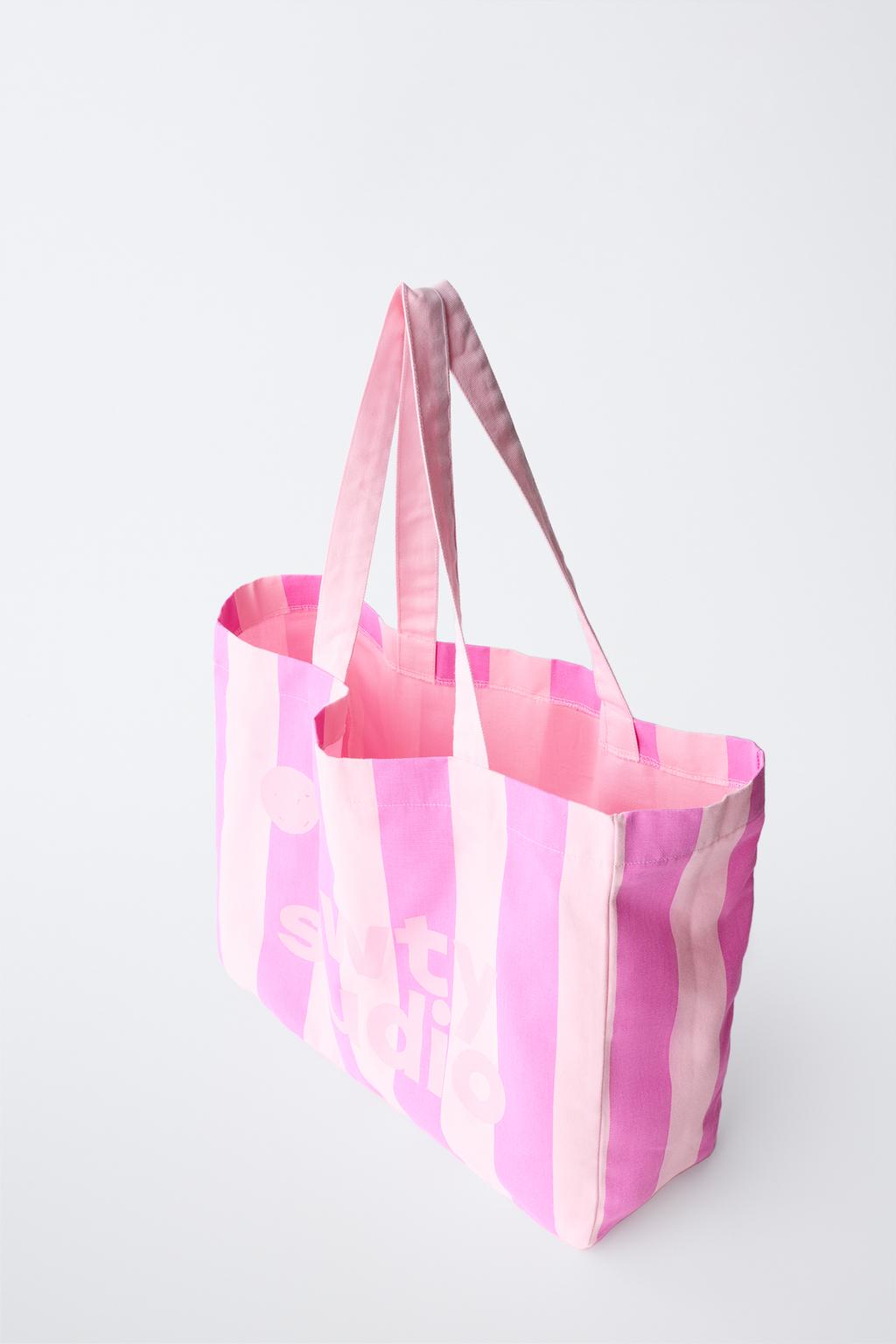 СУМКА-ТОУТ С ПРИНТОМ И НАДПИСЬЮ