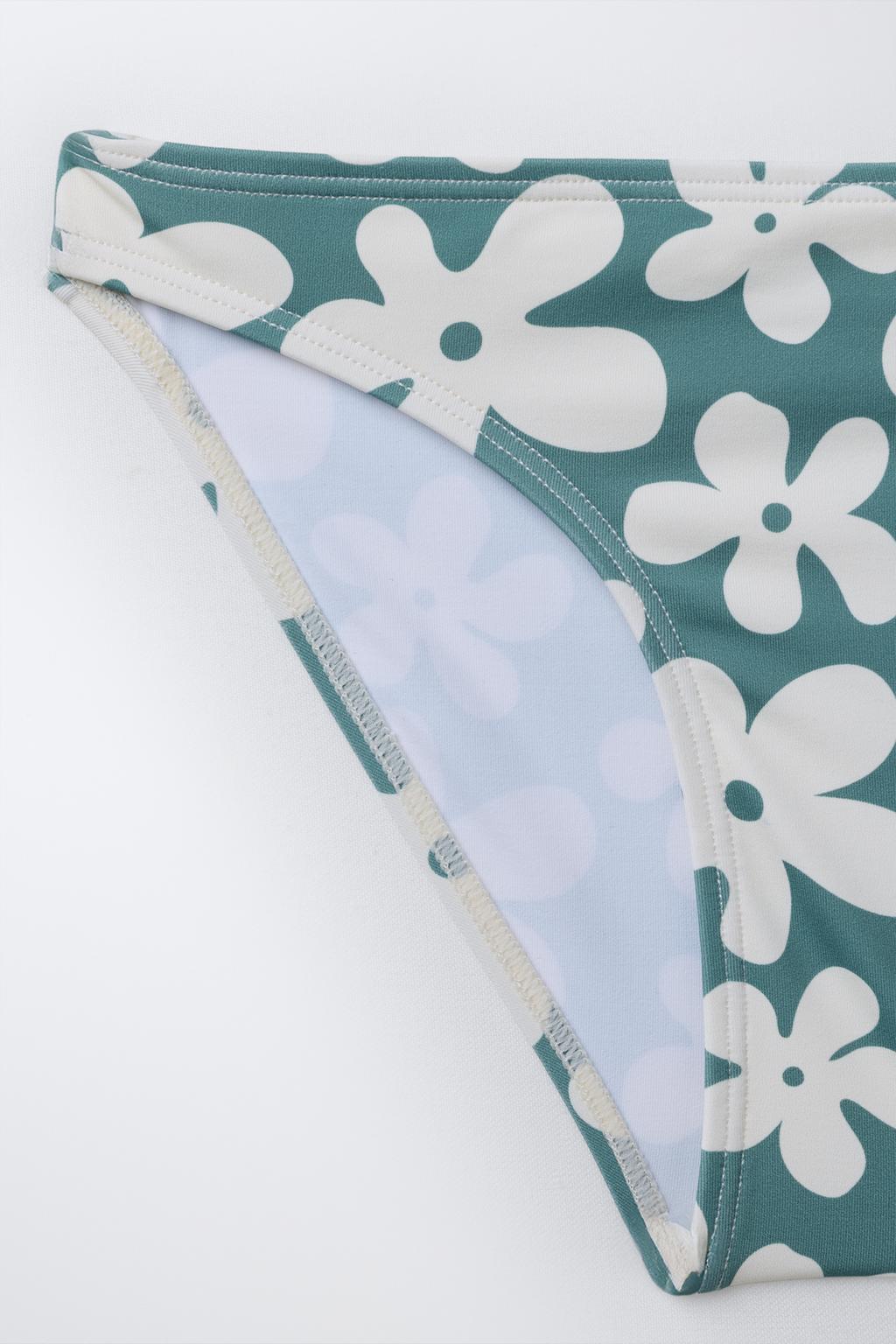 6-14 ЛЕТ/ БИКИНИ С ЦВЕТОЧНЫМ ПРИНТОМ