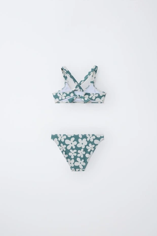 6-14 лет/ бикини с цветочным принтом- Заказать в России