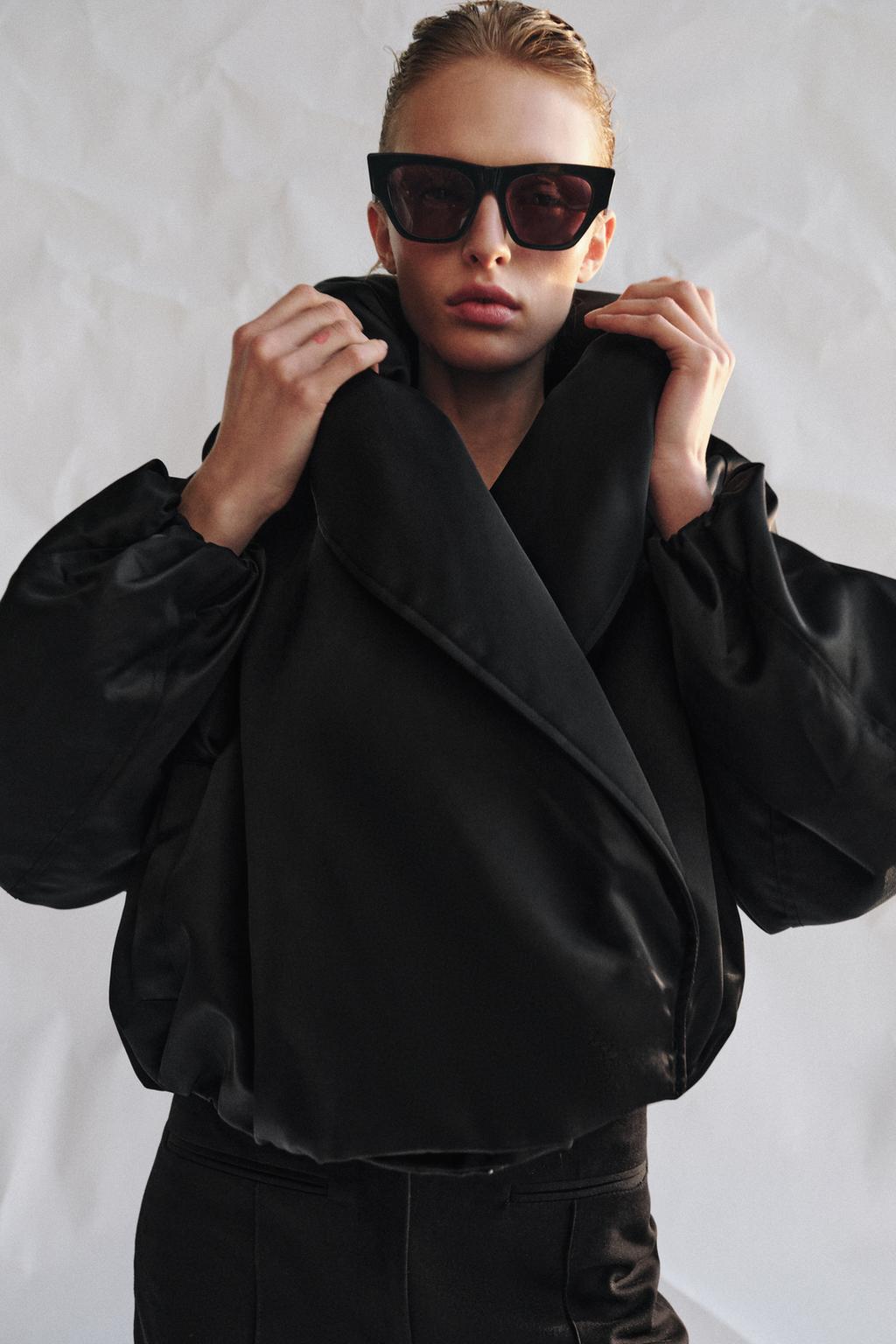 СТЕГАНАЯ КУРТКА-БОМБЕР — ZW COLLECTION