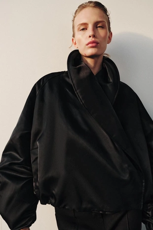 Стеганая куртка-бомбер — ZW COLLECTION- Заказать в России