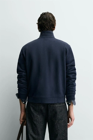 Базовая толстовка на молнии- Заказать в России