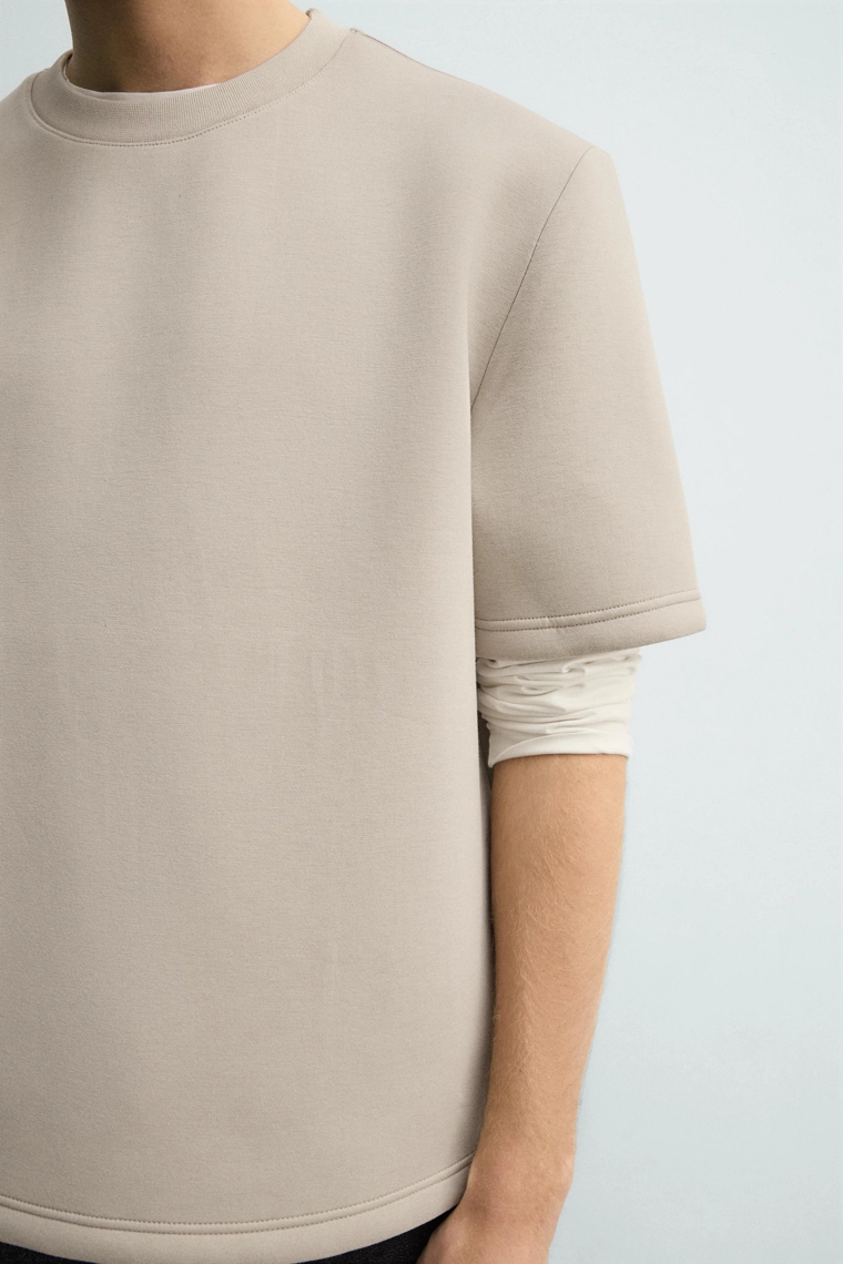 Технический свитшот свободного кроя