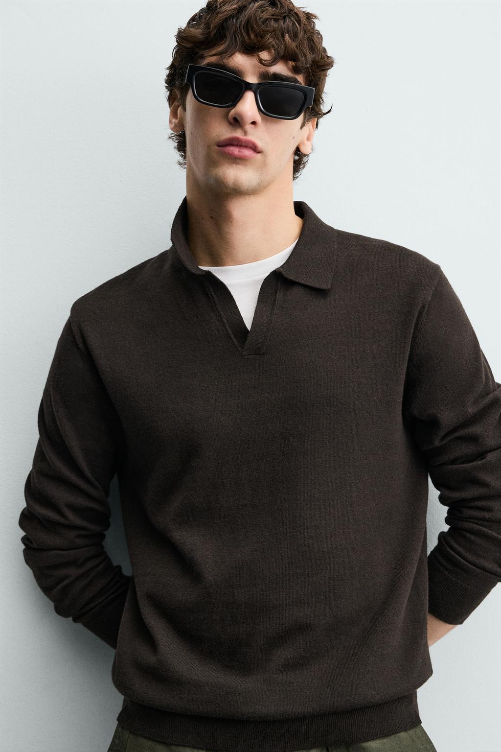 ТРИКОТАЖНОЕ ПОЛО КЛАССИЧЕСКОГО КРОЯ