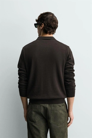 Трикотажное поло классического кроя- Заказать в России