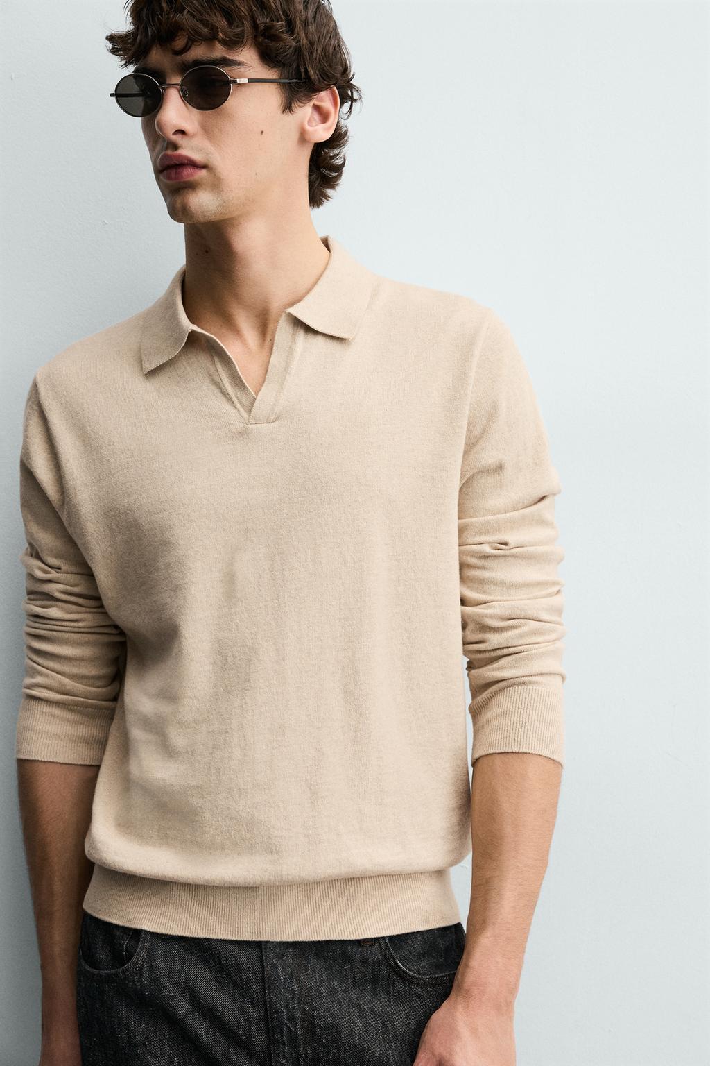 ТРИКОТАЖНОЕ ПОЛО КЛАССИЧЕСКОГО КРОЯ