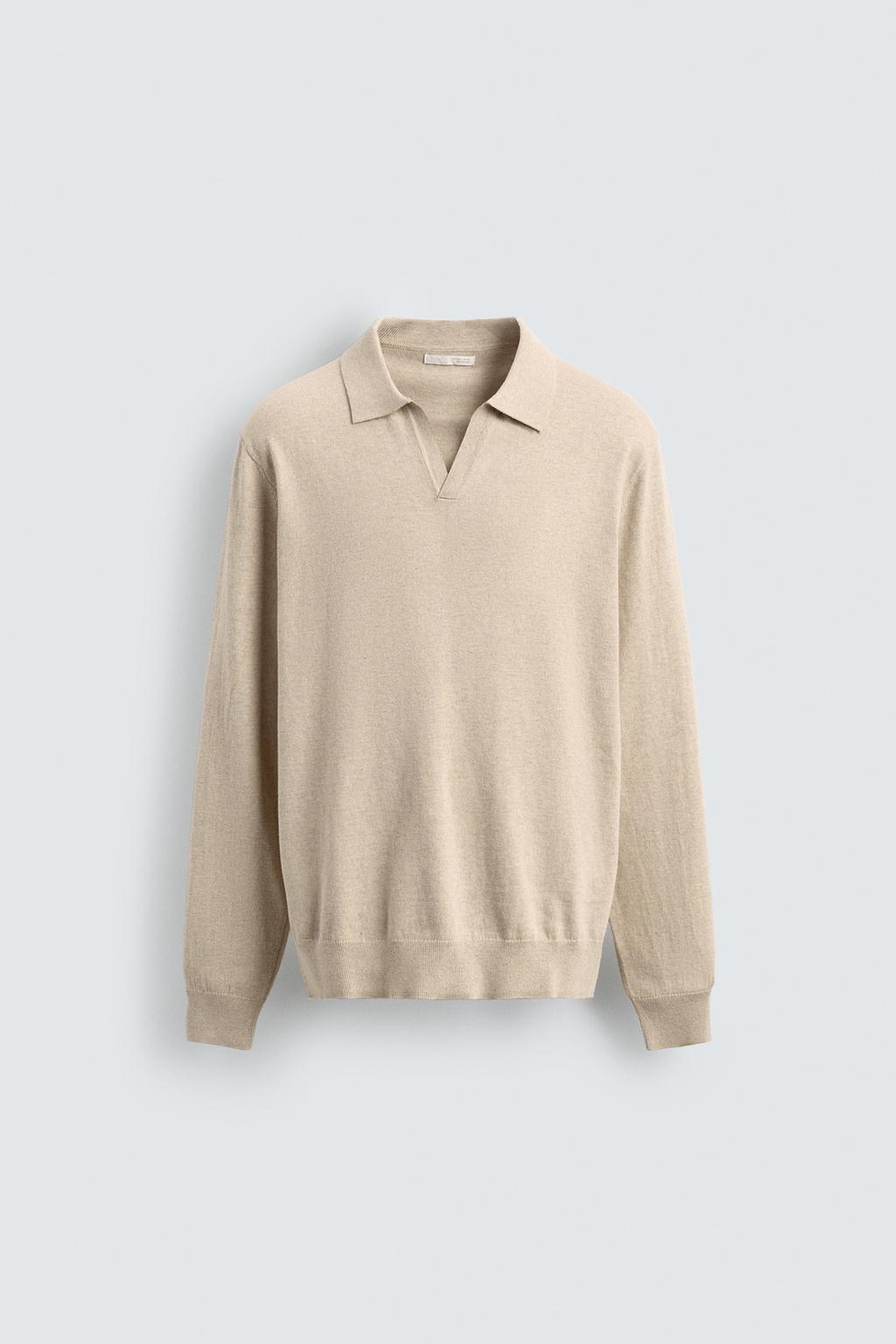 ТРИКОТАЖНОЕ ПОЛО КЛАССИЧЕСКОГО КРОЯ