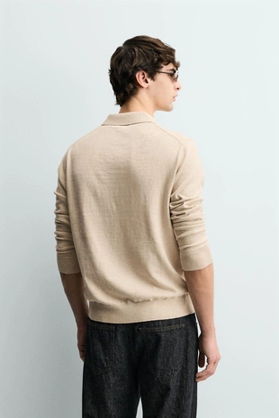 Трикотажное поло классического кроя- Заказать в России