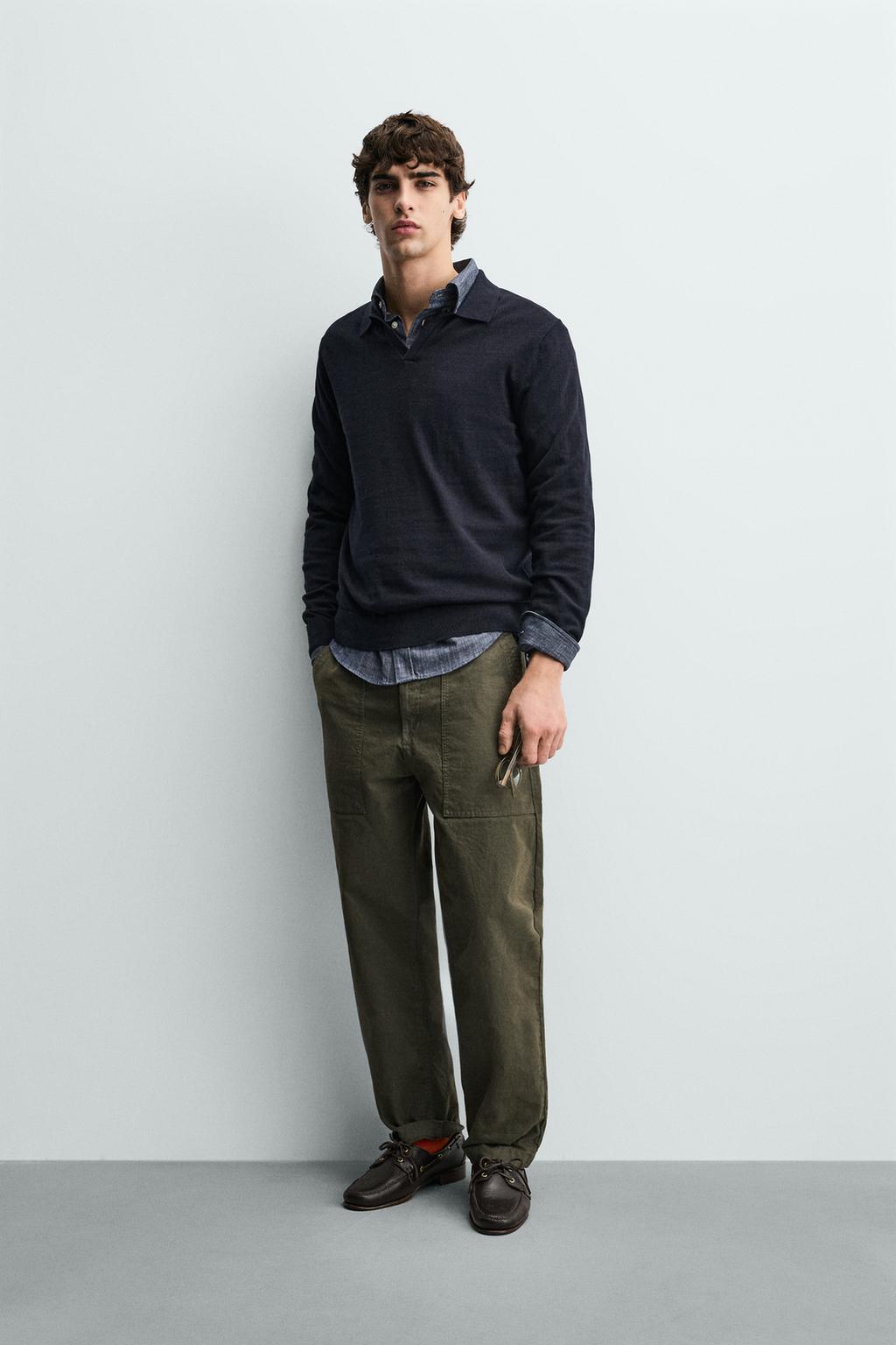 ТРИКОТАЖНОЕ ПОЛО КЛАССИЧЕСКОГО КРОЯ