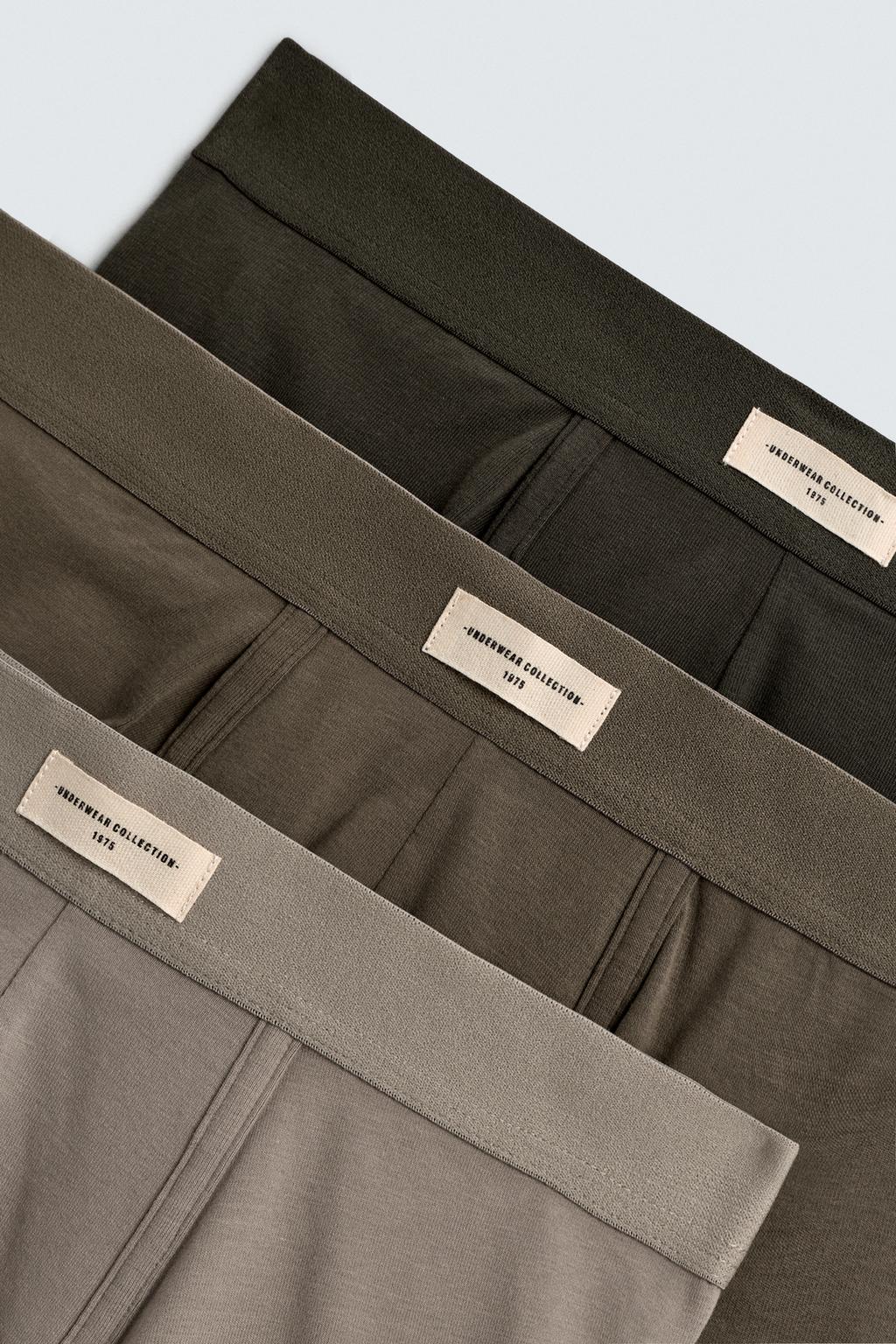 НАБОР ИЗ ТРЕХ ТРУСОВ-БОКСЕРОВ SOFT