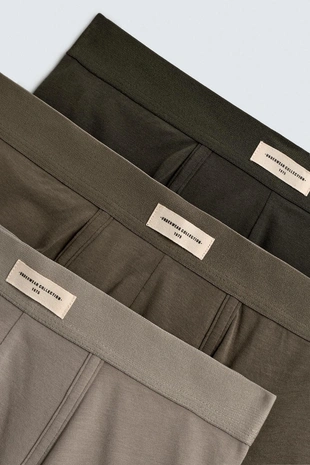 Набор из трех трусов-боксеров SOFT- Заказать в России