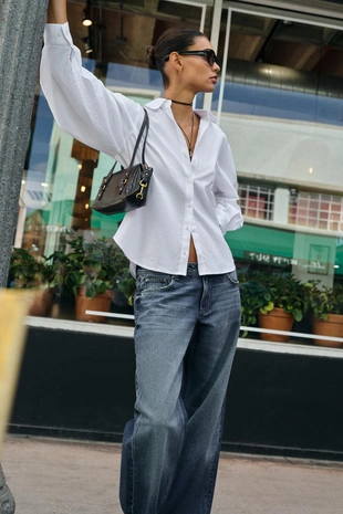 Джинсы Z1975 прямого кроя с низкой посадкой- Заказать в России