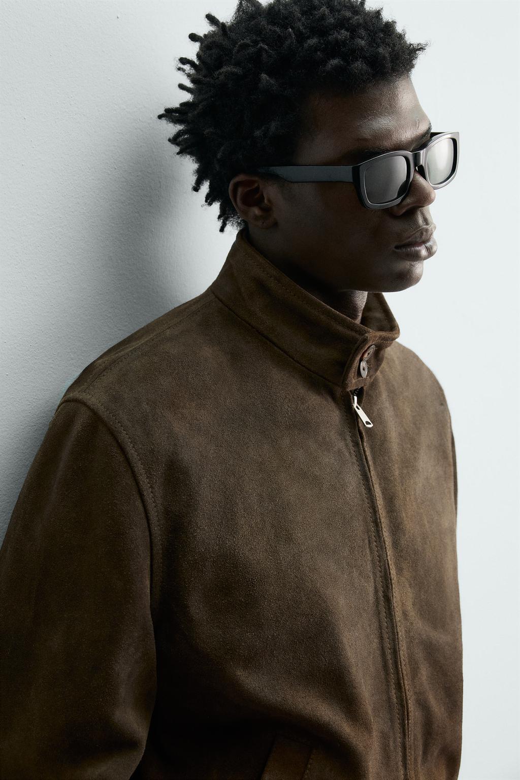 ЗАМШЕВАЯ КУРТКА КЛАССИЧЕСКОГО КРОЯ