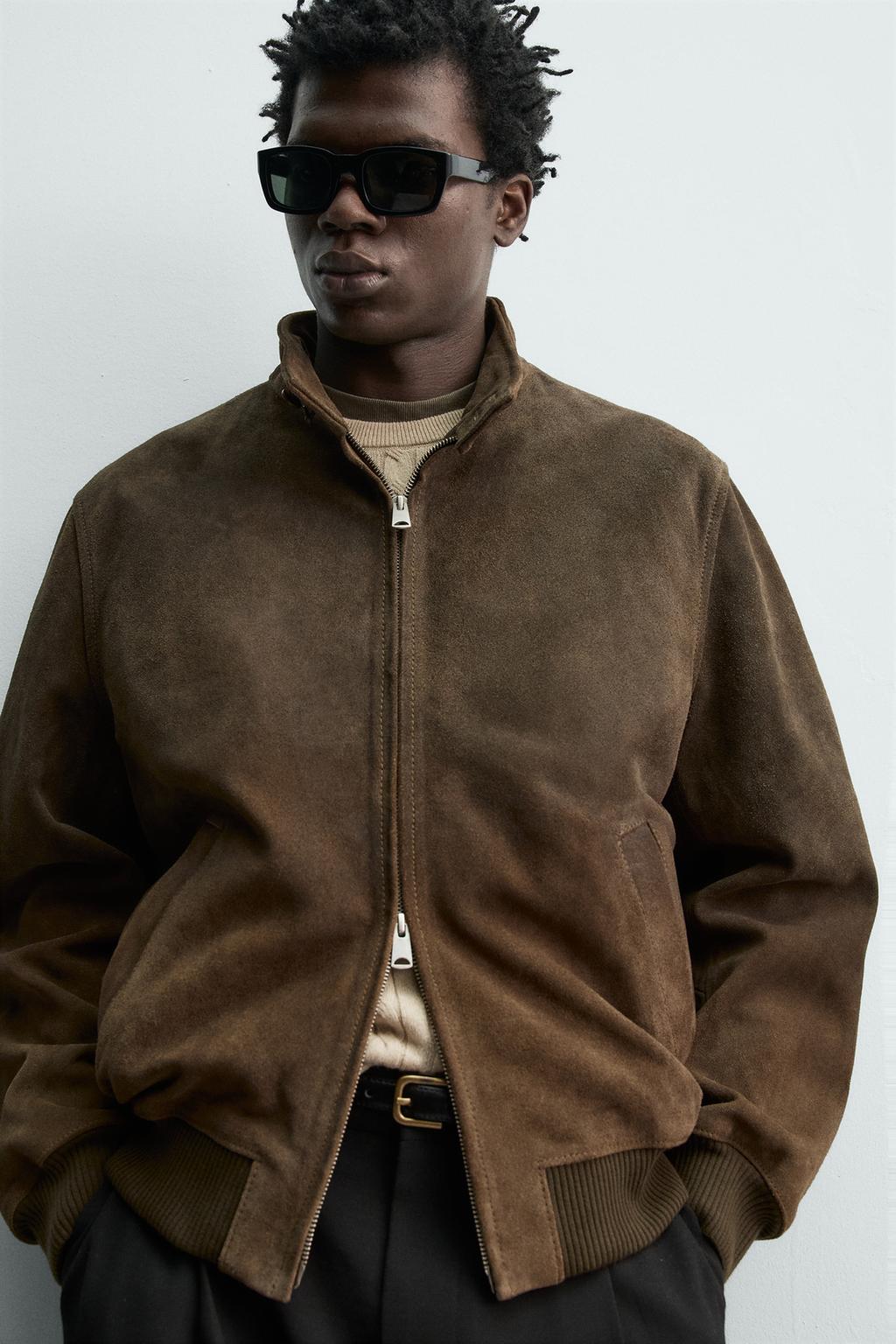 ЗАМШЕВАЯ КУРТКА КЛАССИЧЕСКОГО КРОЯ