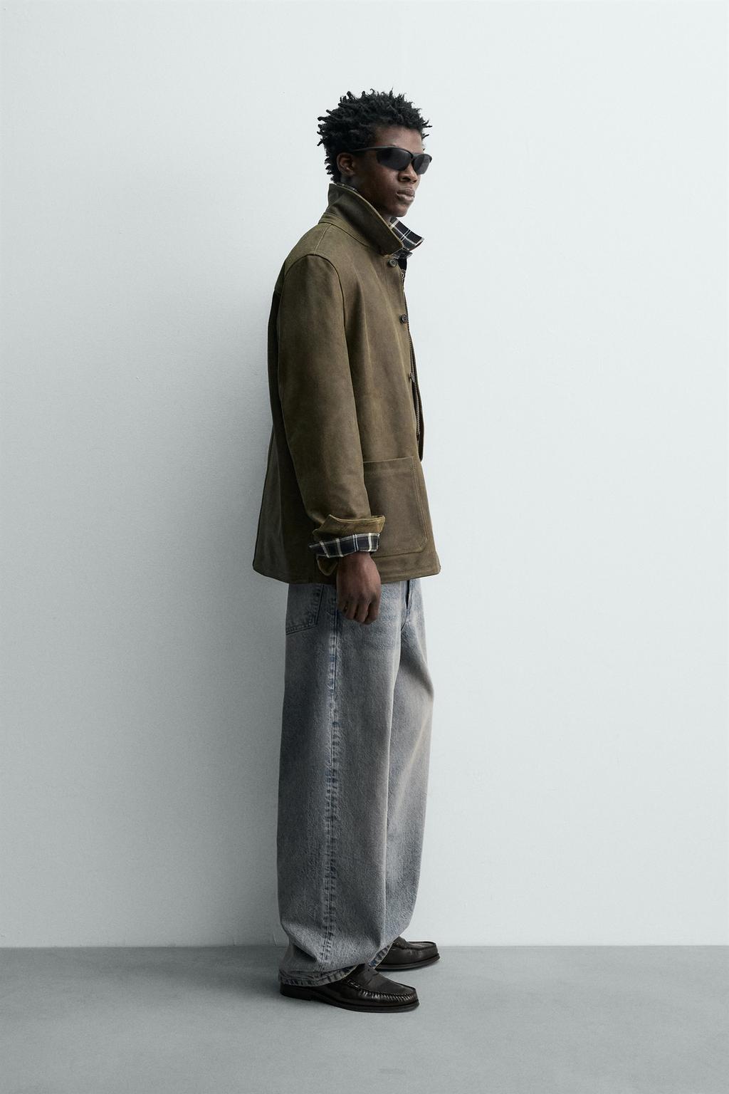 КУРТКА ЗАМШЕВАЯ В ВИНТАЖНОМ СТИЛЕ