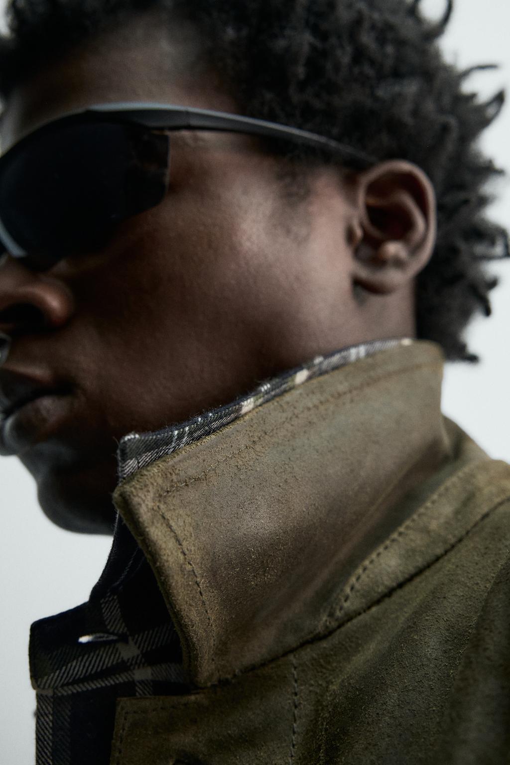 КУРТКА ЗАМШЕВАЯ В ВИНТАЖНОМ СТИЛЕ