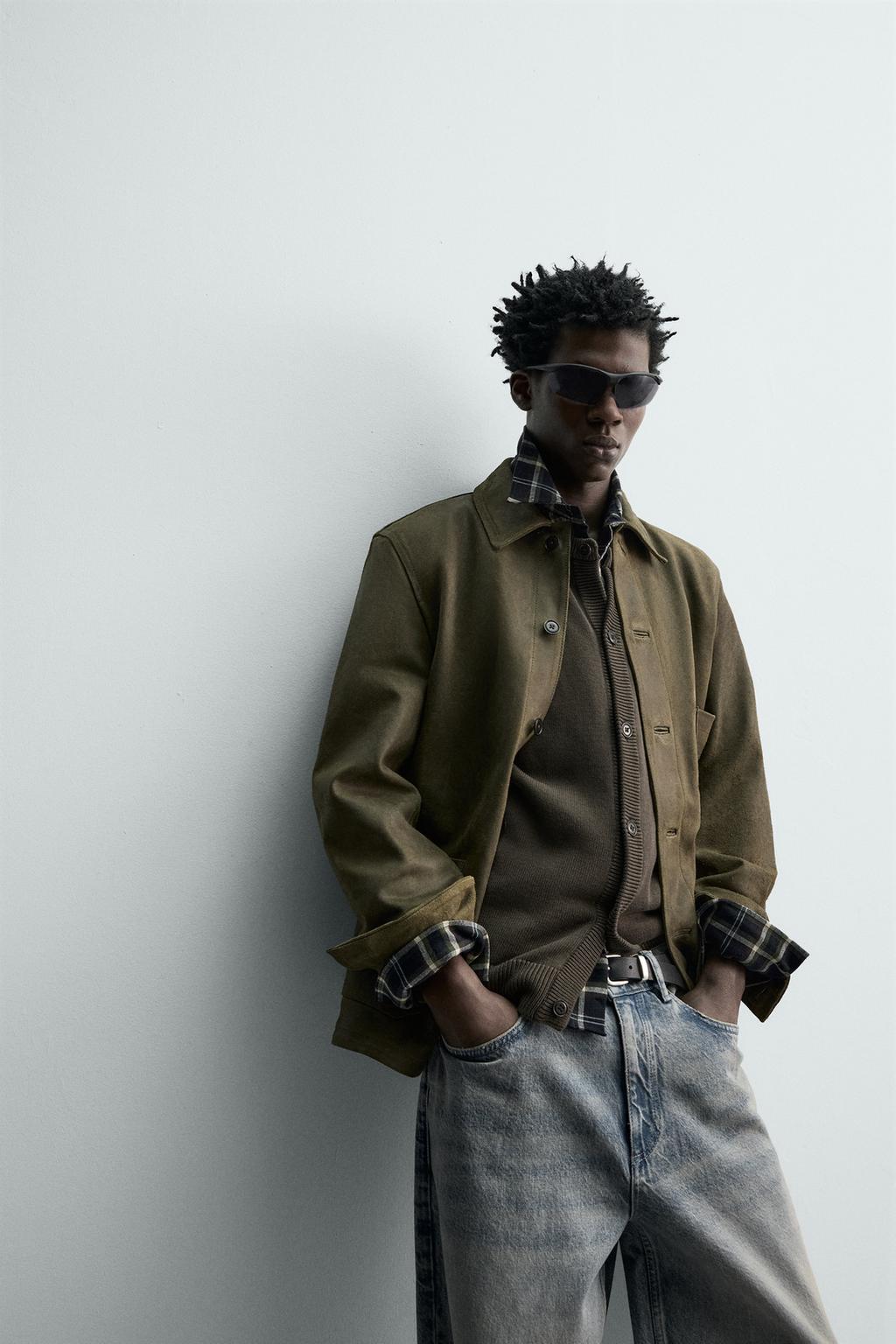 КУРТКА ЗАМШЕВАЯ В ВИНТАЖНОМ СТИЛЕ