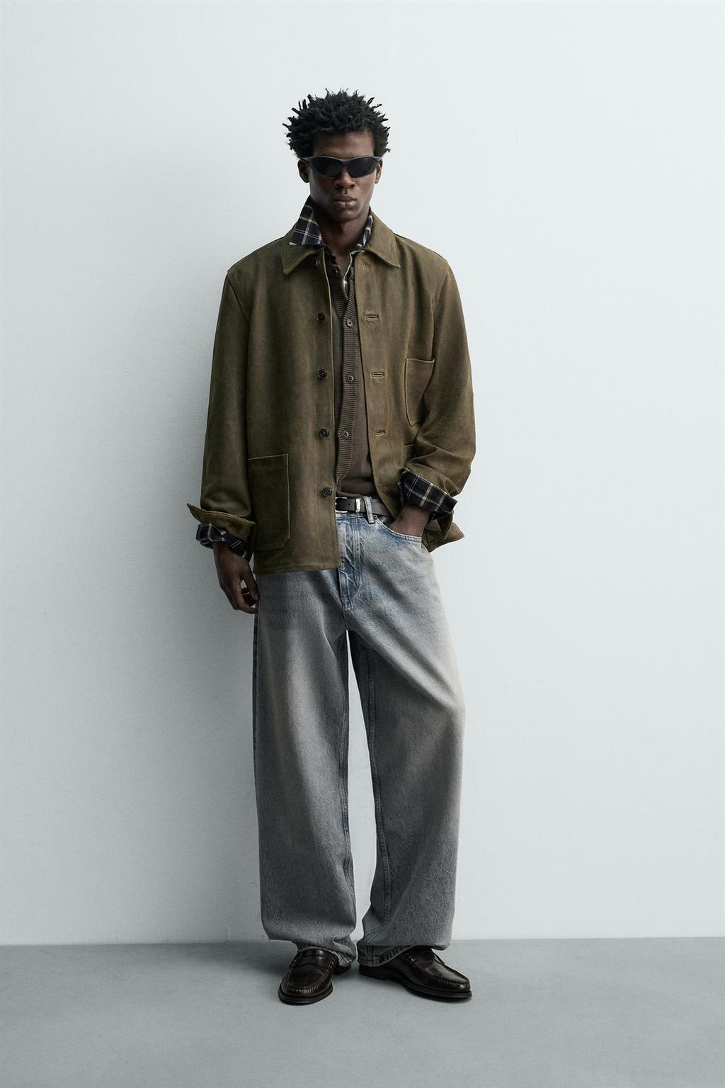 КУРТКА ЗАМШЕВАЯ В ВИНТАЖНОМ СТИЛЕ