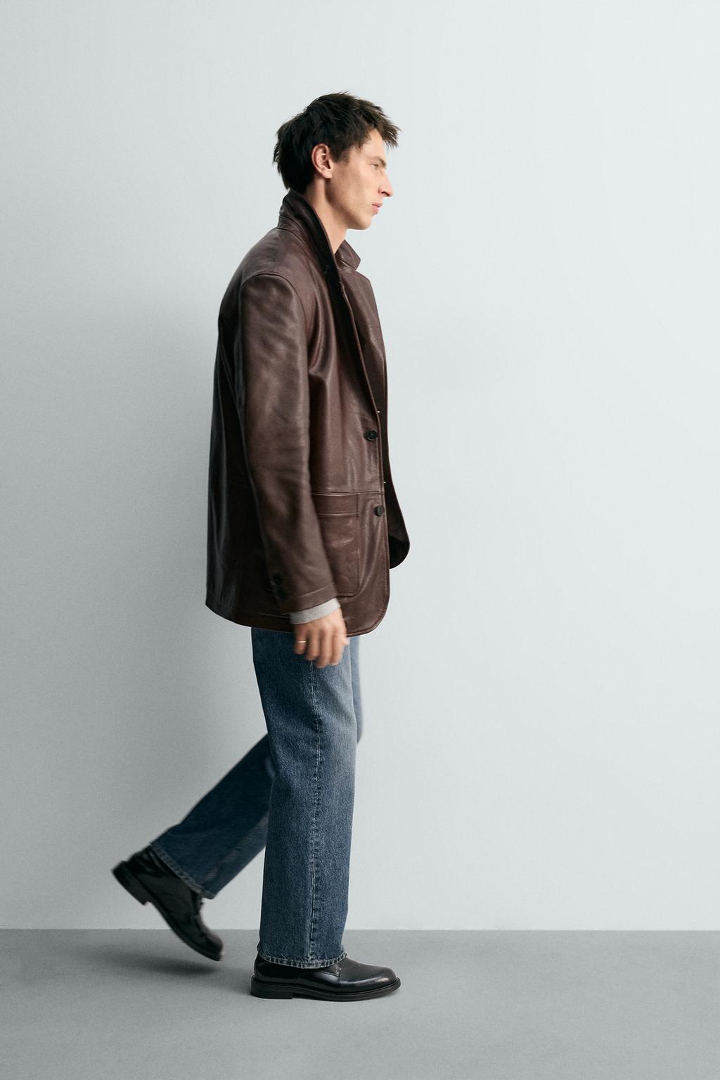 КОЖАНЫЙ БЛЕЙЗЕР - LIMITED EDITION