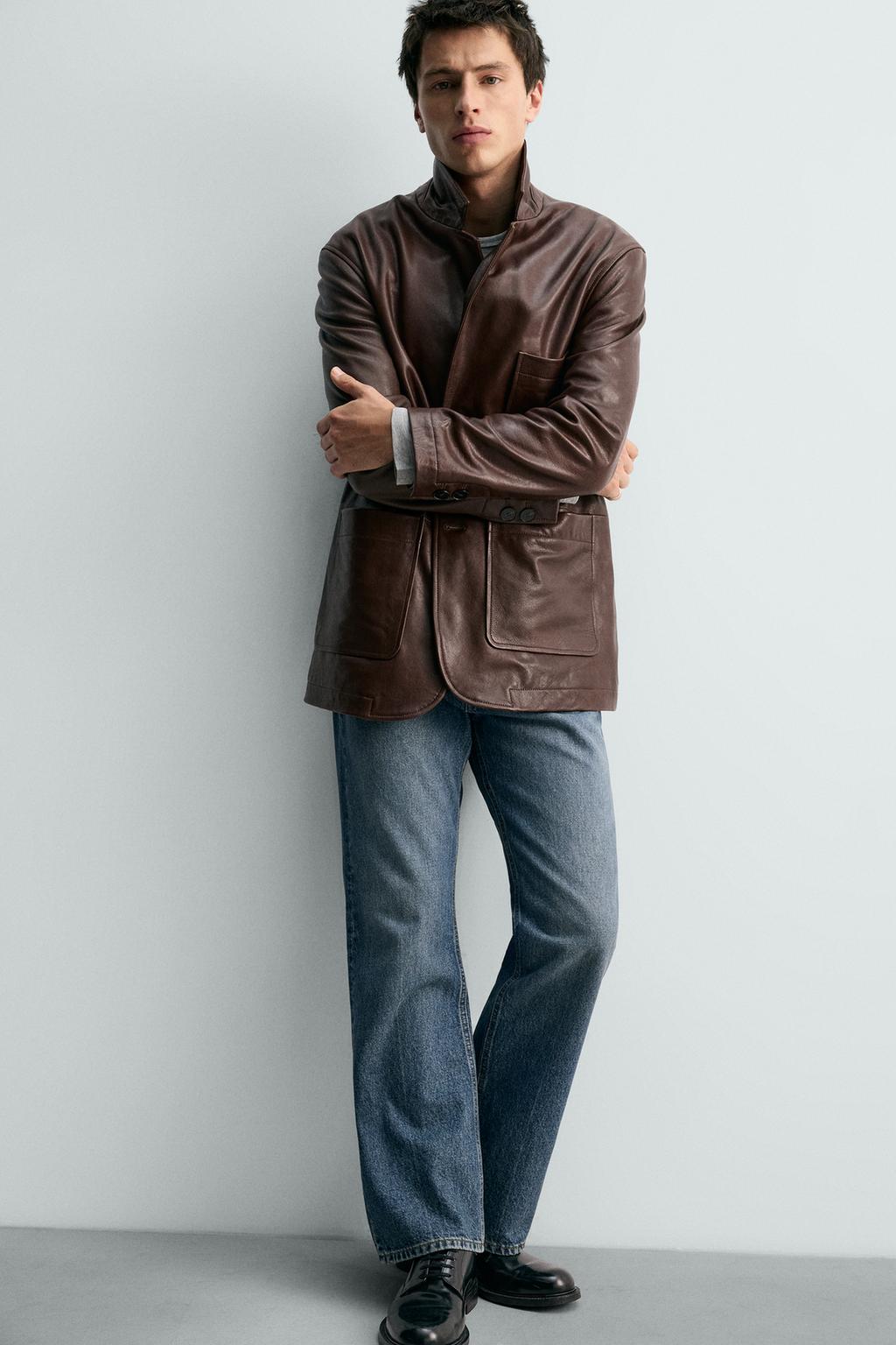 КОЖАНЫЙ БЛЕЙЗЕР - LIMITED EDITION