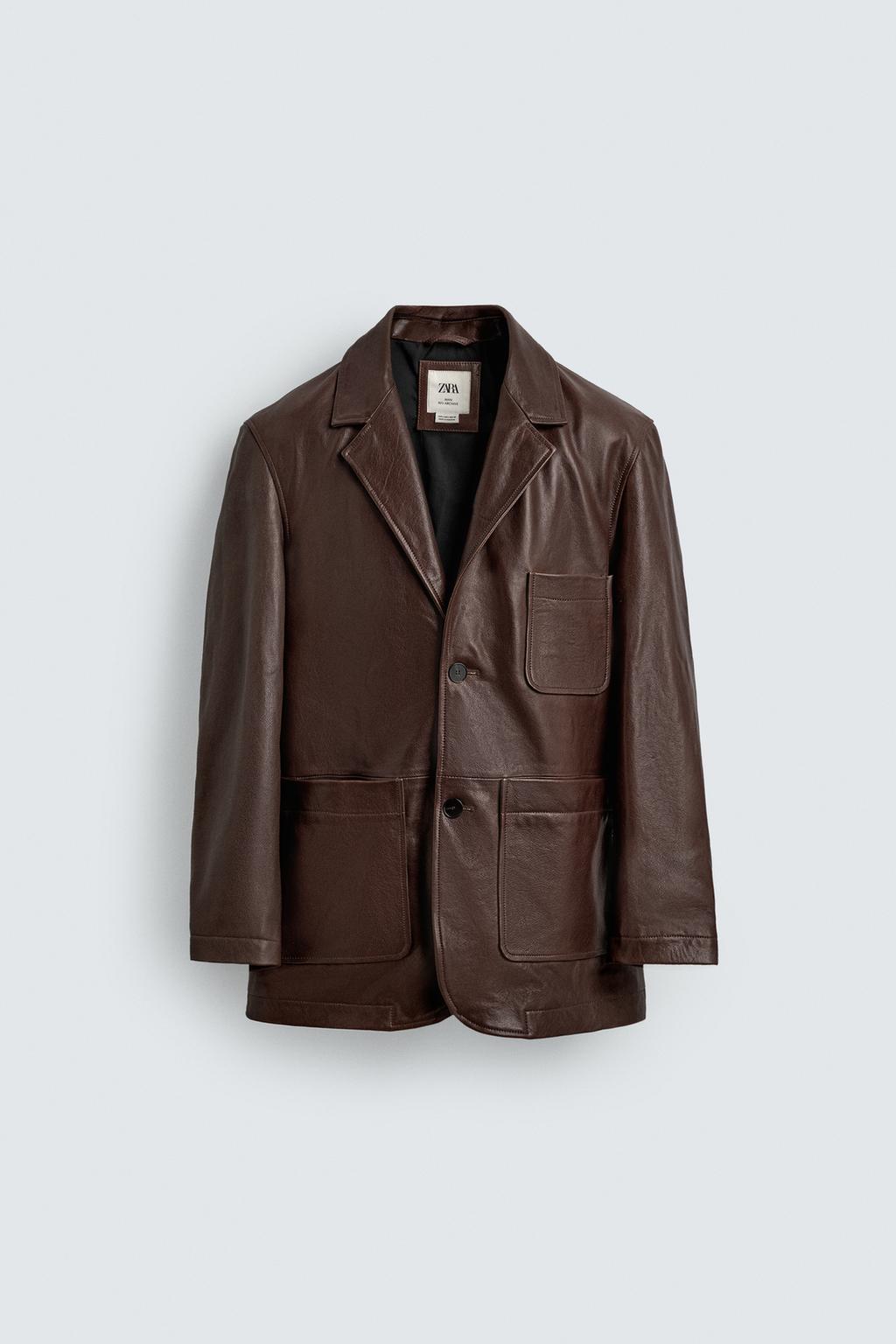 КОЖАНЫЙ БЛЕЙЗЕР - LIMITED EDITION