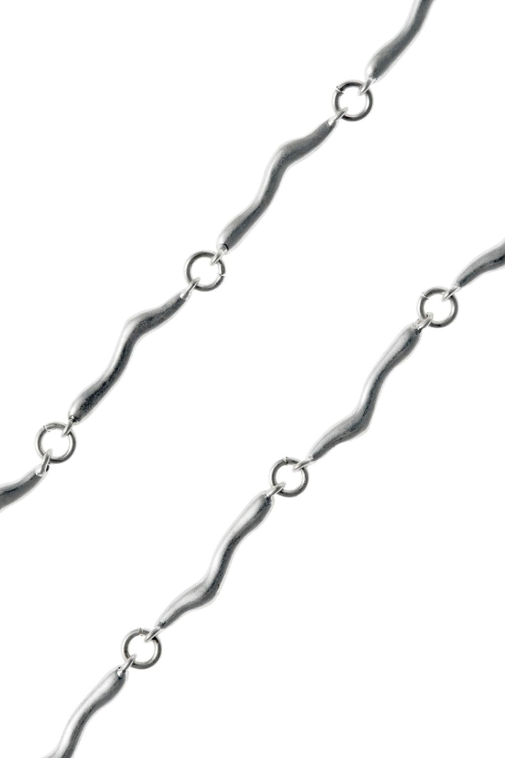 ЦЕПОЧКА ИЗ КОМБИНИРОВАННЫХ МЕТАЛЛИЧЕСКИХ ЗВЕНЬЕВ