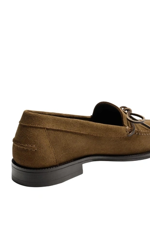 Кожаные строгие лоферы- Заказать в России