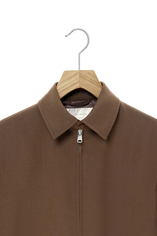 Куртка классического кроя из 100% шерсти- Заказать в России