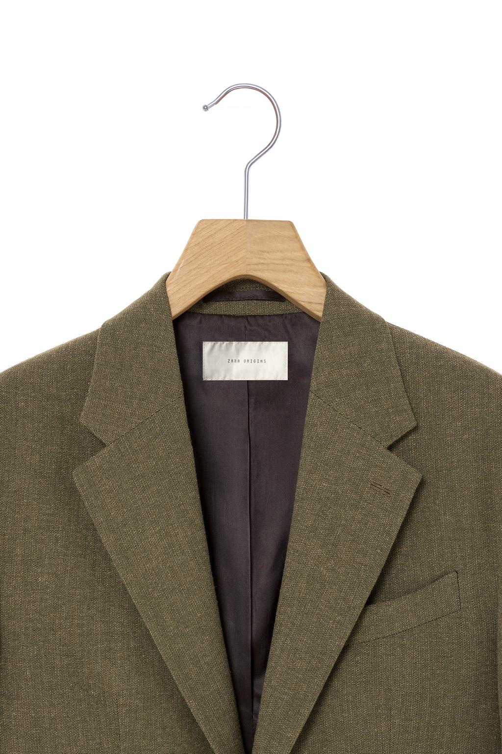 БЛЕЙЗЕР ИЗ ТКАННОГО МАТЕРИАЛА С ШЕРСТЬЮ