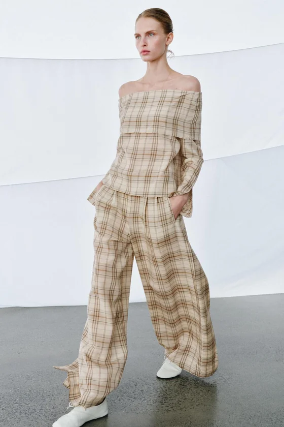 ТОП В КЛЕТКУ — коллекция Zara «ZW»